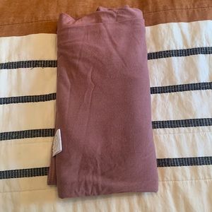 Lou Lou and company mauve swaddle